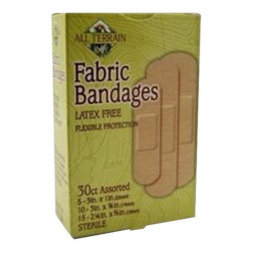 All Terrain Sterile Fabric Assorted Bandages, Latex Free - 30 Ea